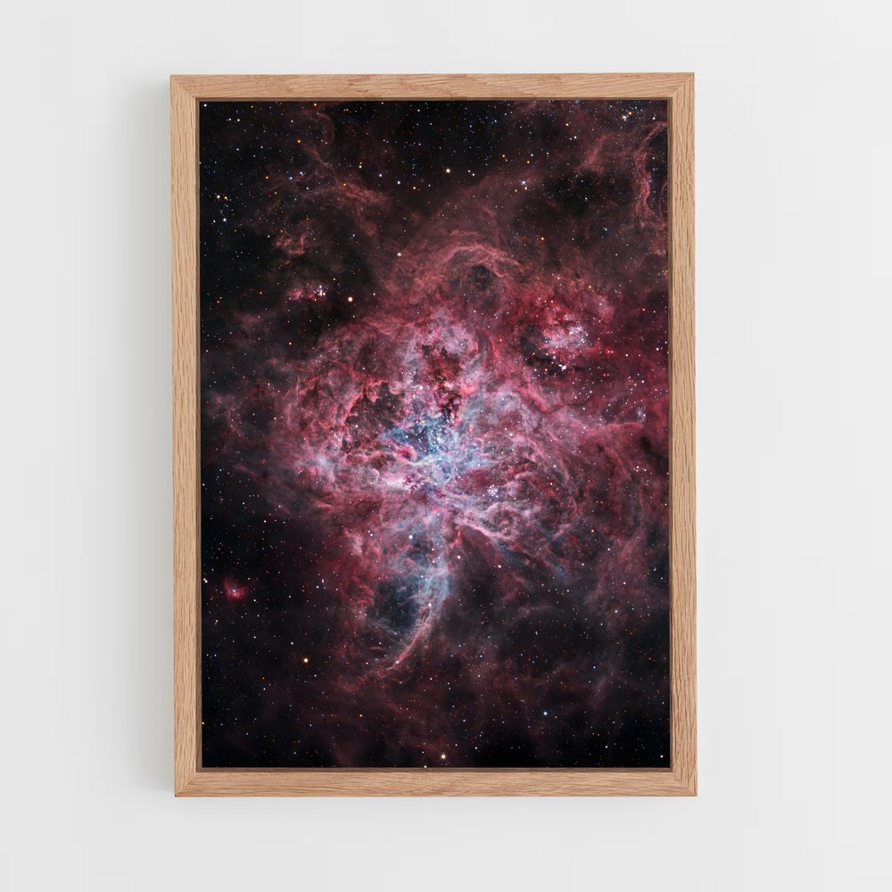 Poster Nuages d'Étoiles – affiche Nébuleuses (vue 4)